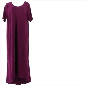 Isaac Mizrahi Live! Regular Elbow Sleeve Knit Maxi